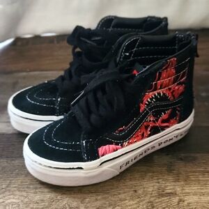 Vans Toddlers 11 Stranger Things high tops unisex